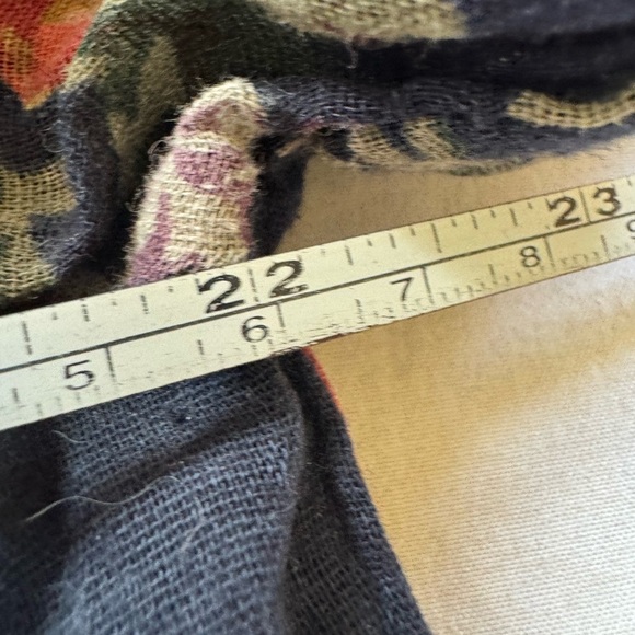 Denim & Supply Ralph Lauren Womens Small Top Vanetta Floral Ruffle Boho - Picture 5 of 5